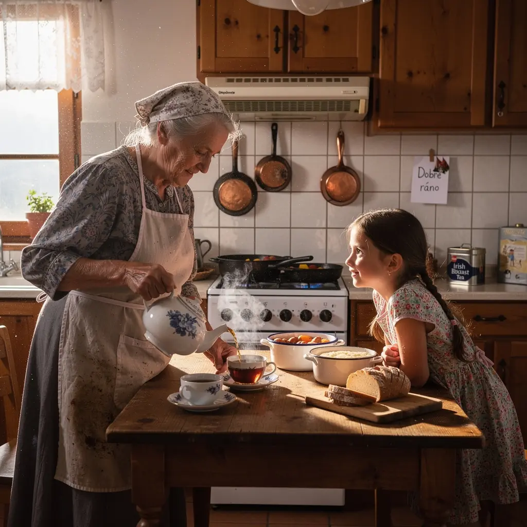 Zelené čajové lístky pripravené na varenie pre bohatú chuť